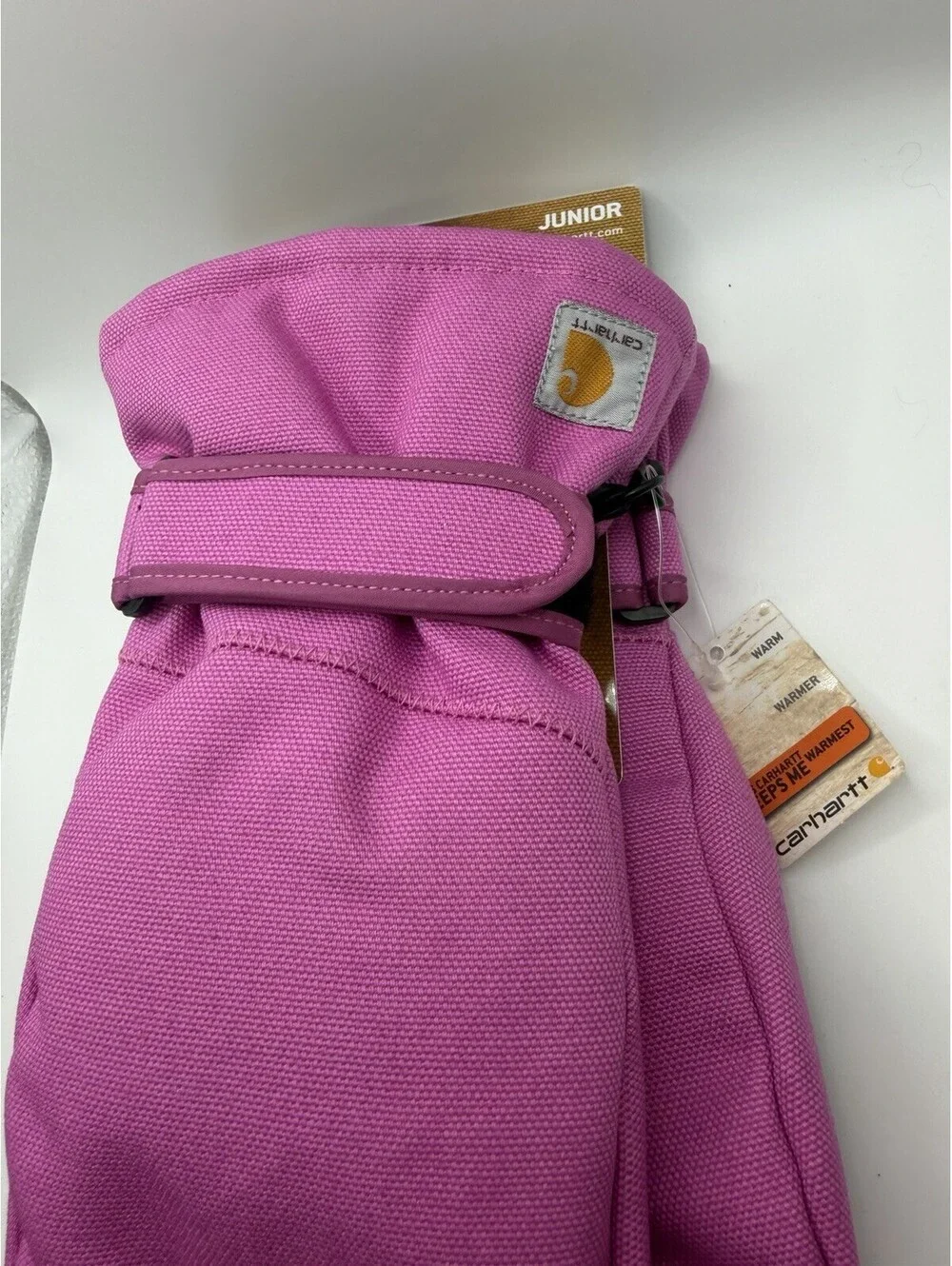 carhartt Gloves For Winter Size Jr. M Pink